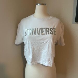 Converse crop top